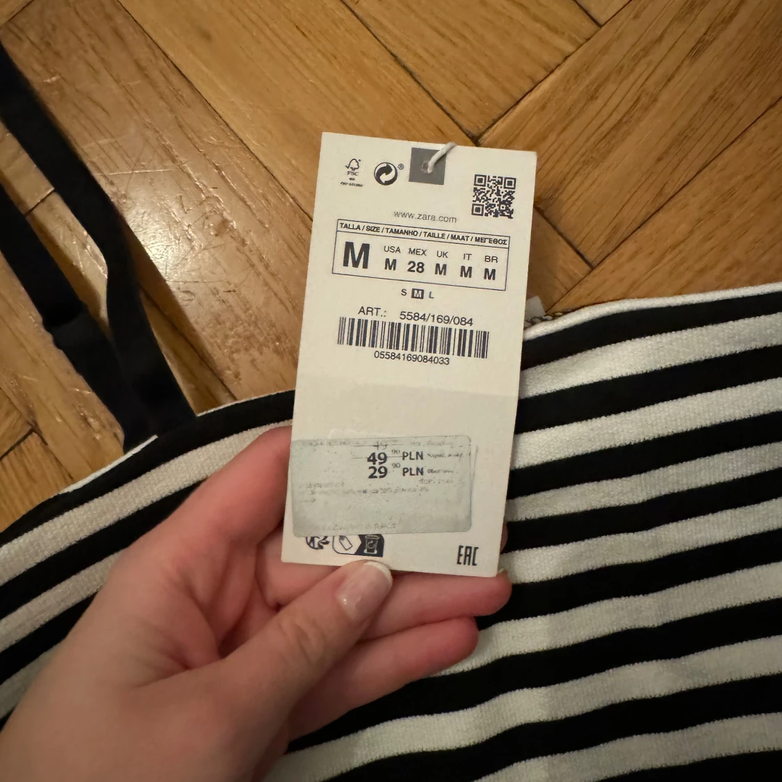 Randig topp från Zara - 91