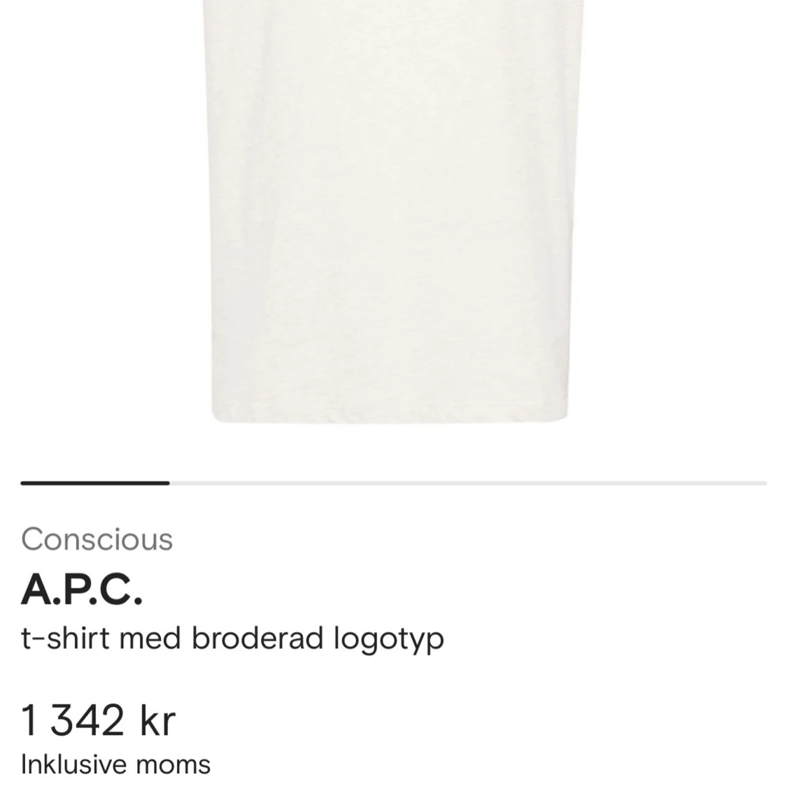 Vit t-shirt från A.P.C. - 92
