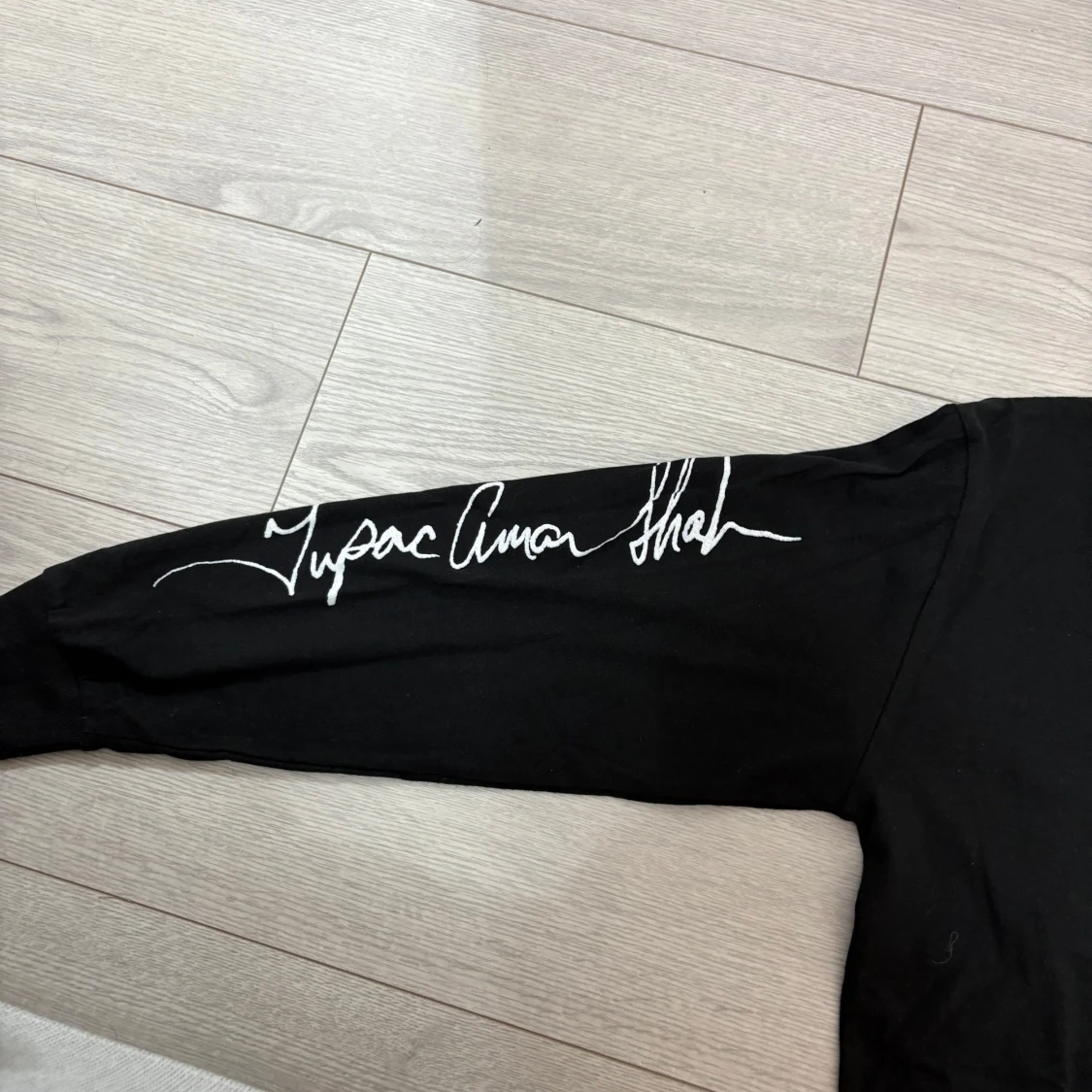 Oversized långärmad Tupac tröja - 91