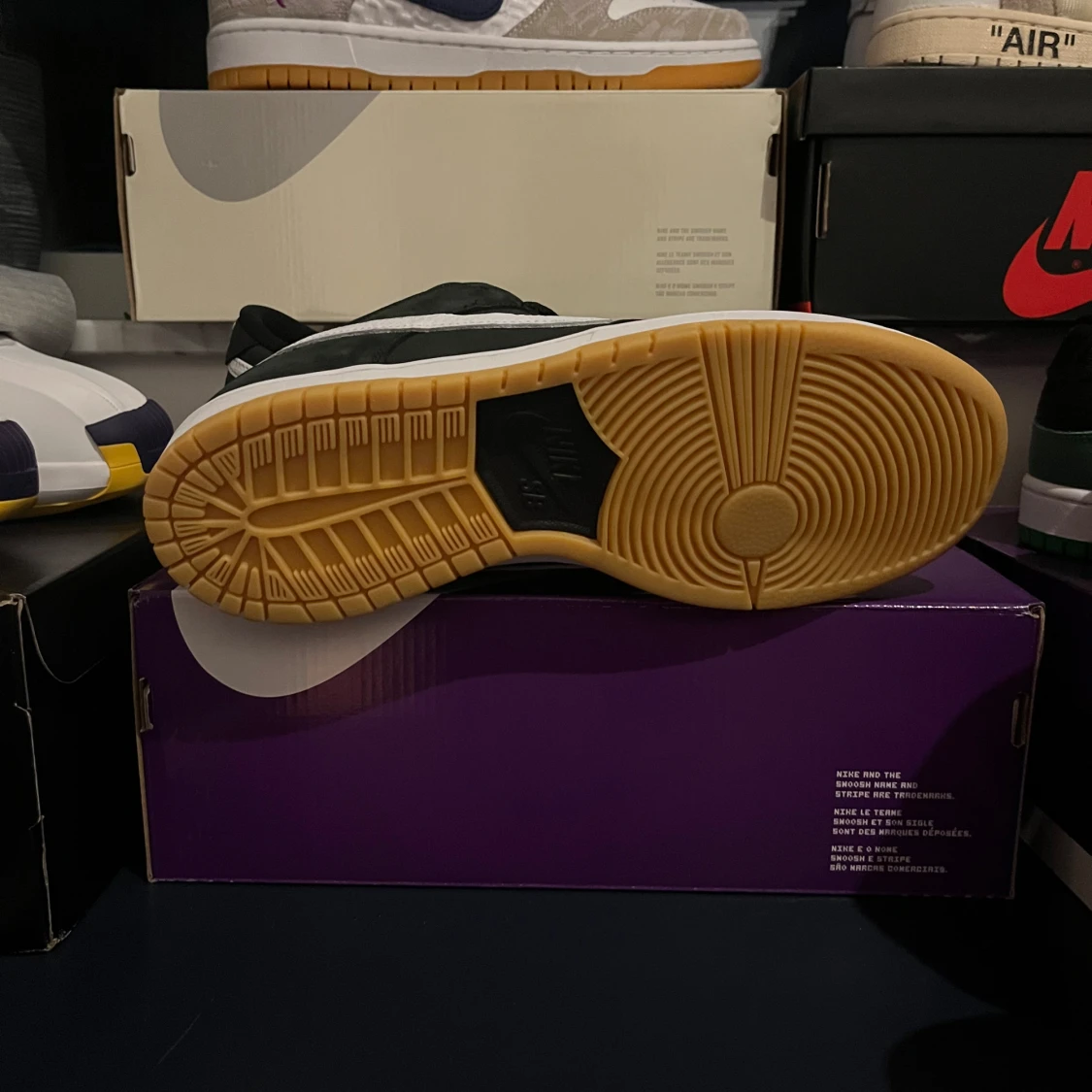 Dunk sb black gum - 90