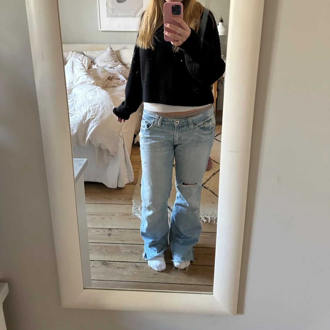 Lågmidjade jeans - 90
