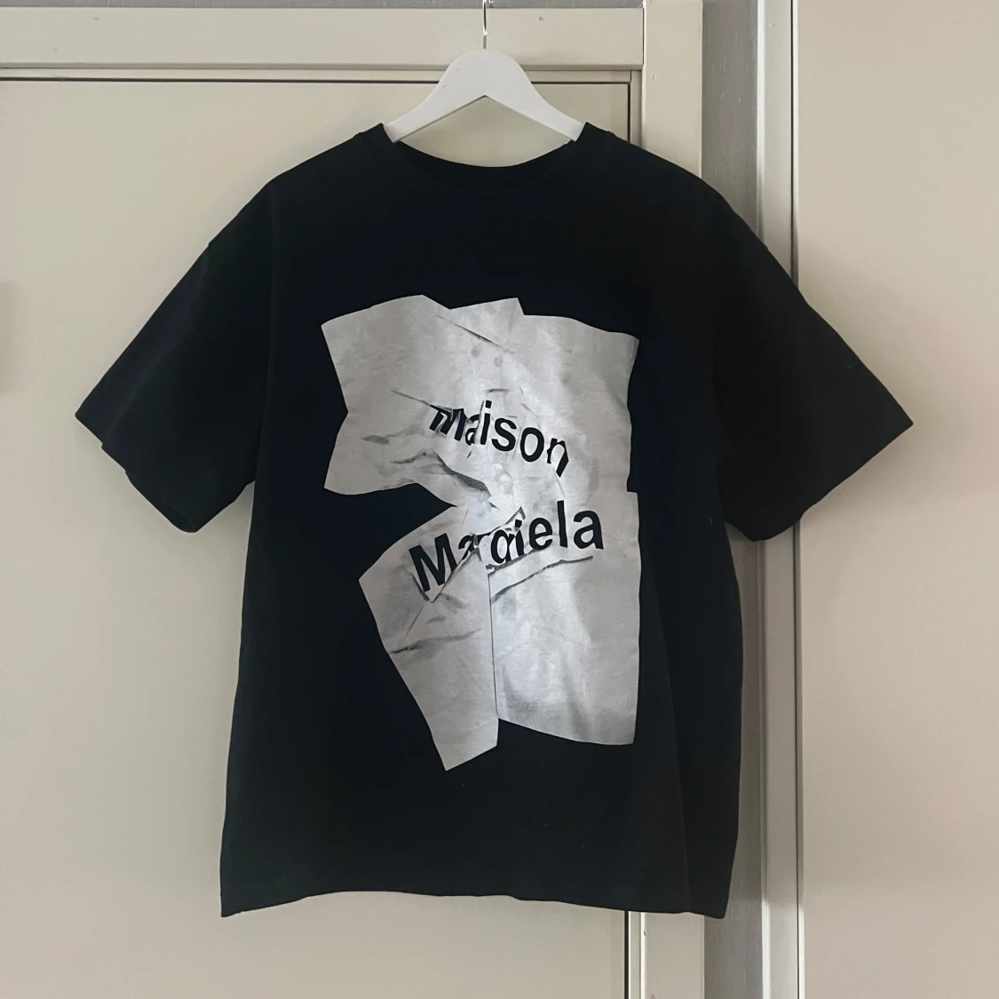 Svart t-shirt från Maison Margiela