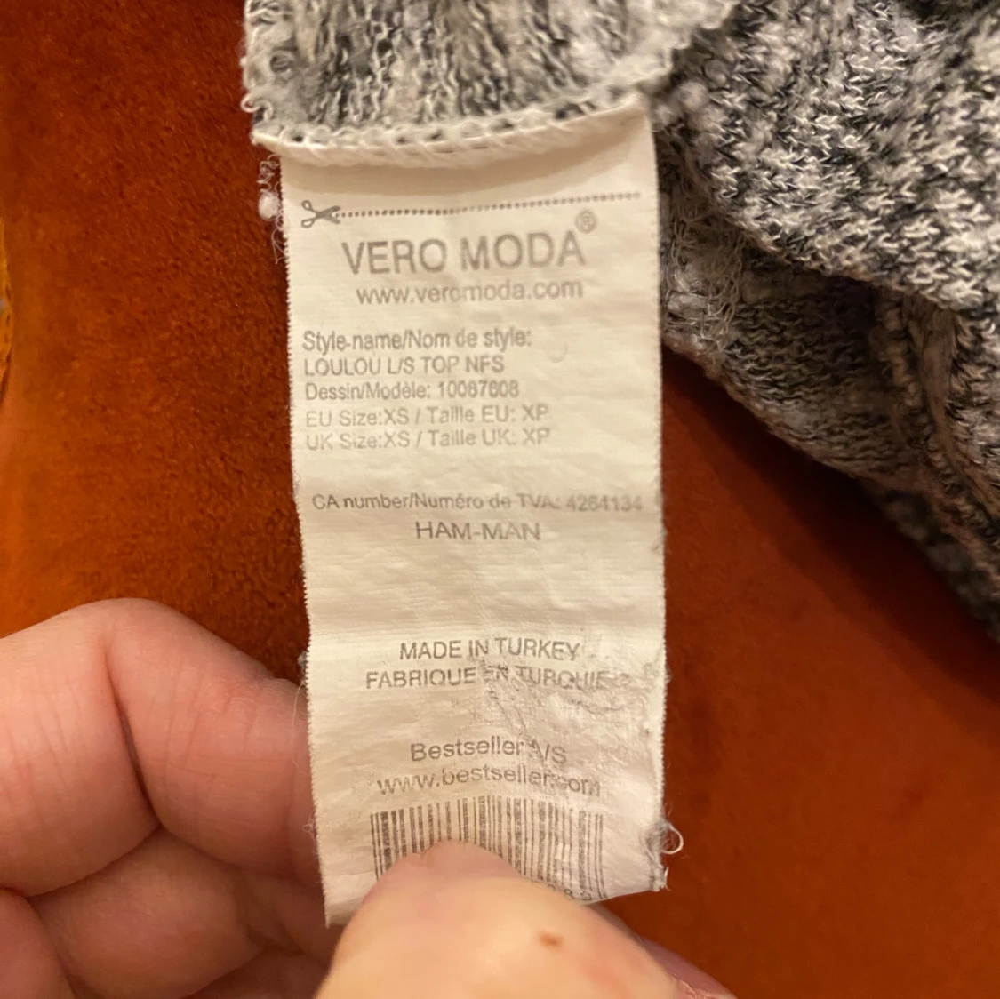 Långärmad tröja Veromoda XS - 93