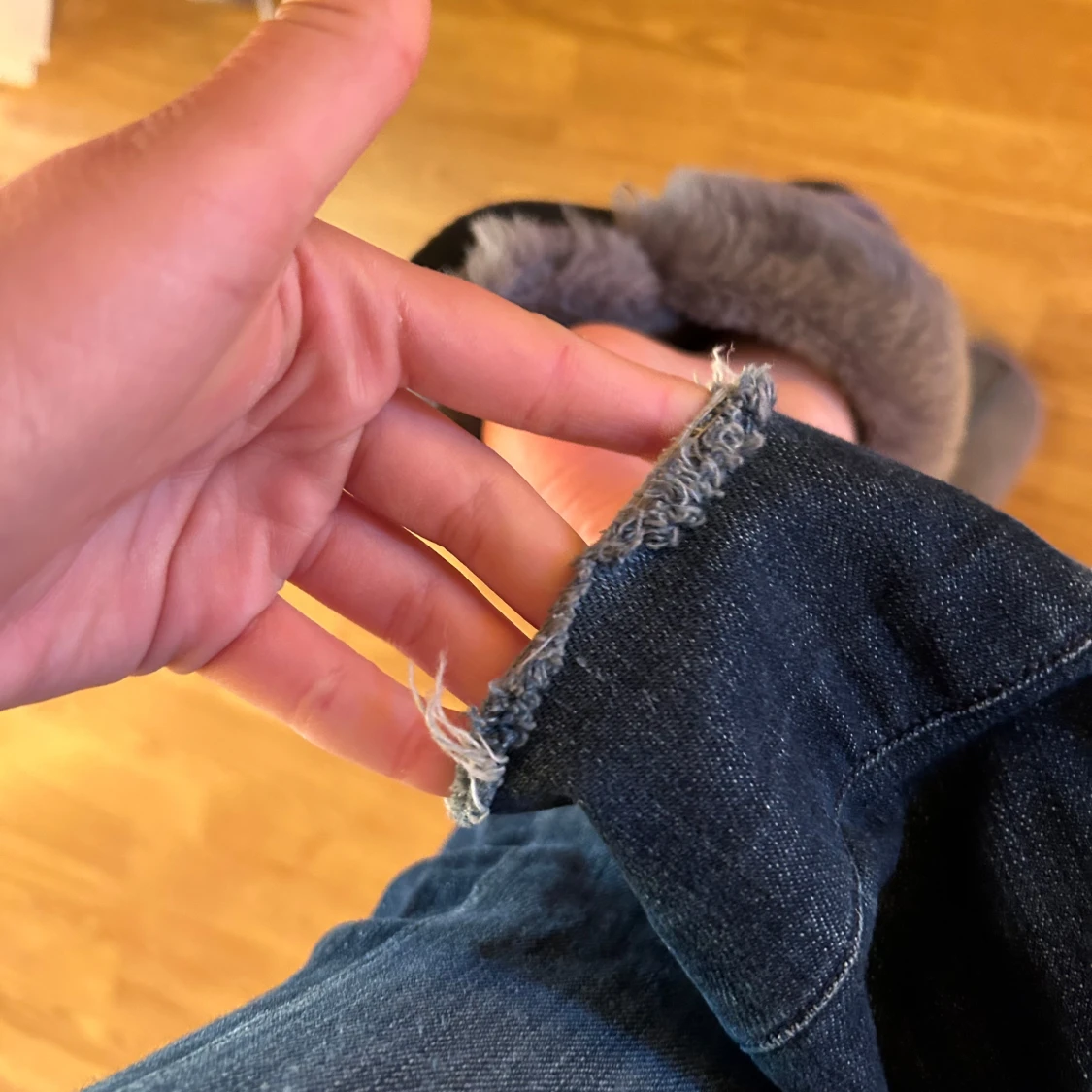 Lågmidjade bootcut jeans - 93