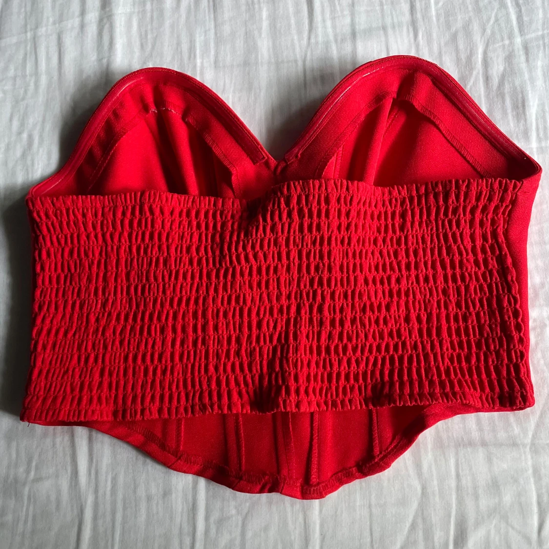 Röd fest topp  - 90