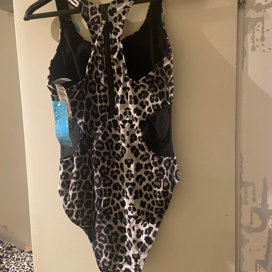 Leopardmönstrad baddräkt - 90