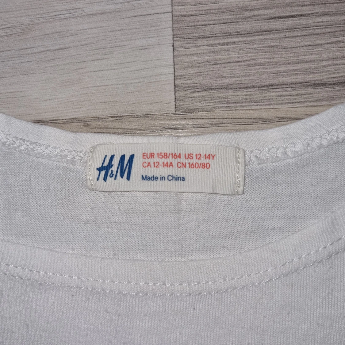 Vit linne med leopardtryck från H&M - 91