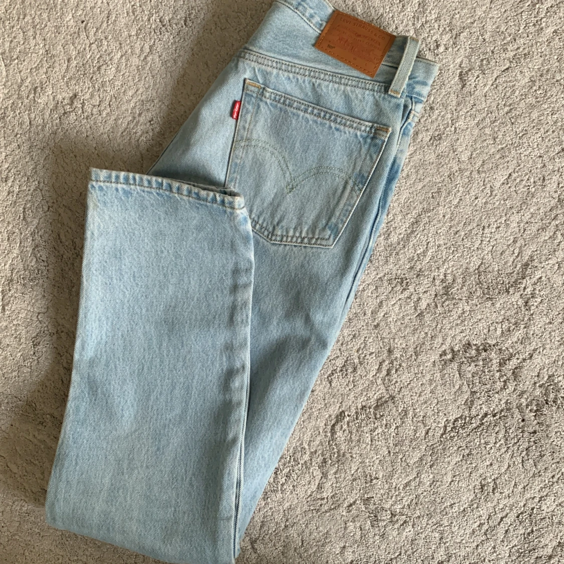Levi's 501 ljusblå jeans