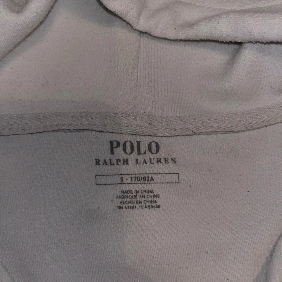 Vit hoodie från Polo Ralph Lauren - 91