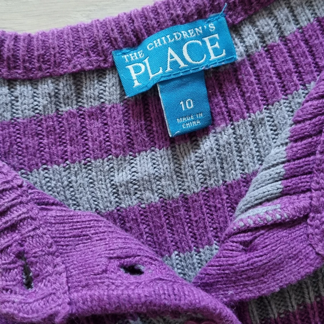 Stickad långärmad klänning - 93