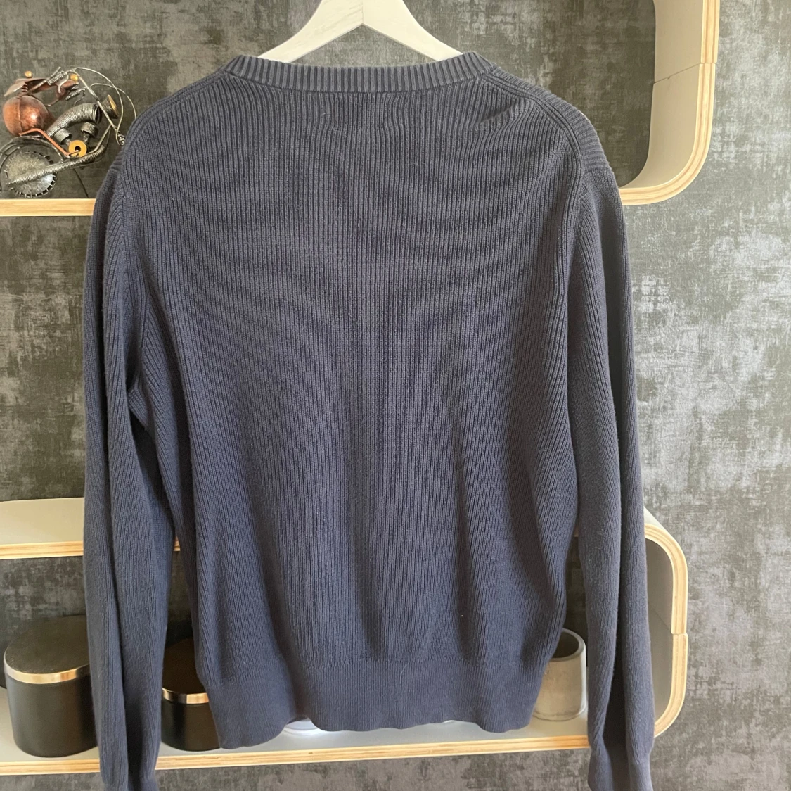 Mörkblå Sweatshirt  - 90