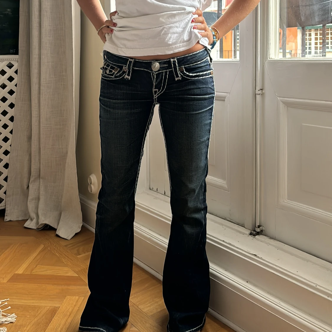 Low waisted True Religion Jeans