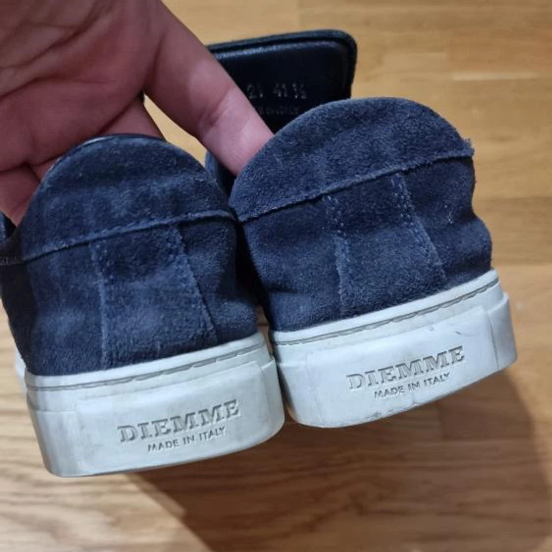 Blå mockaskor från Diemme - 90