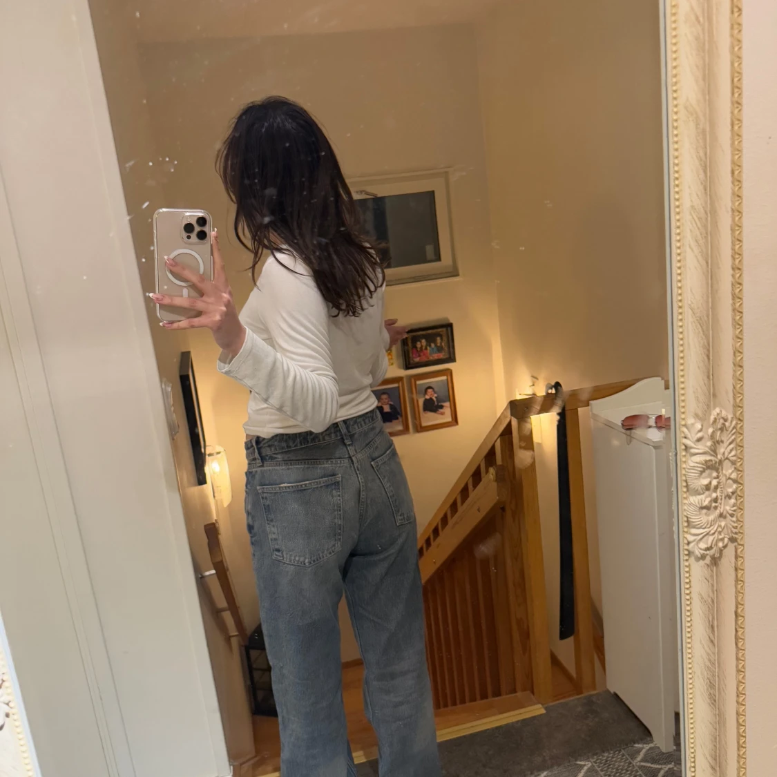 Blå jeans från Zara - 1