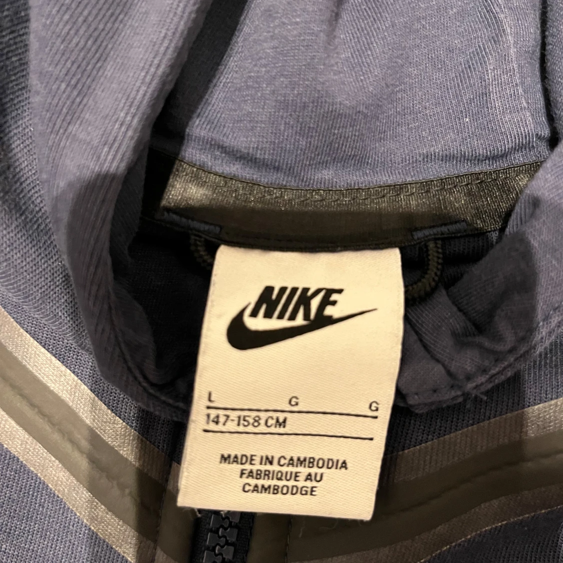 Gamla nike tech i mörkblå - 2