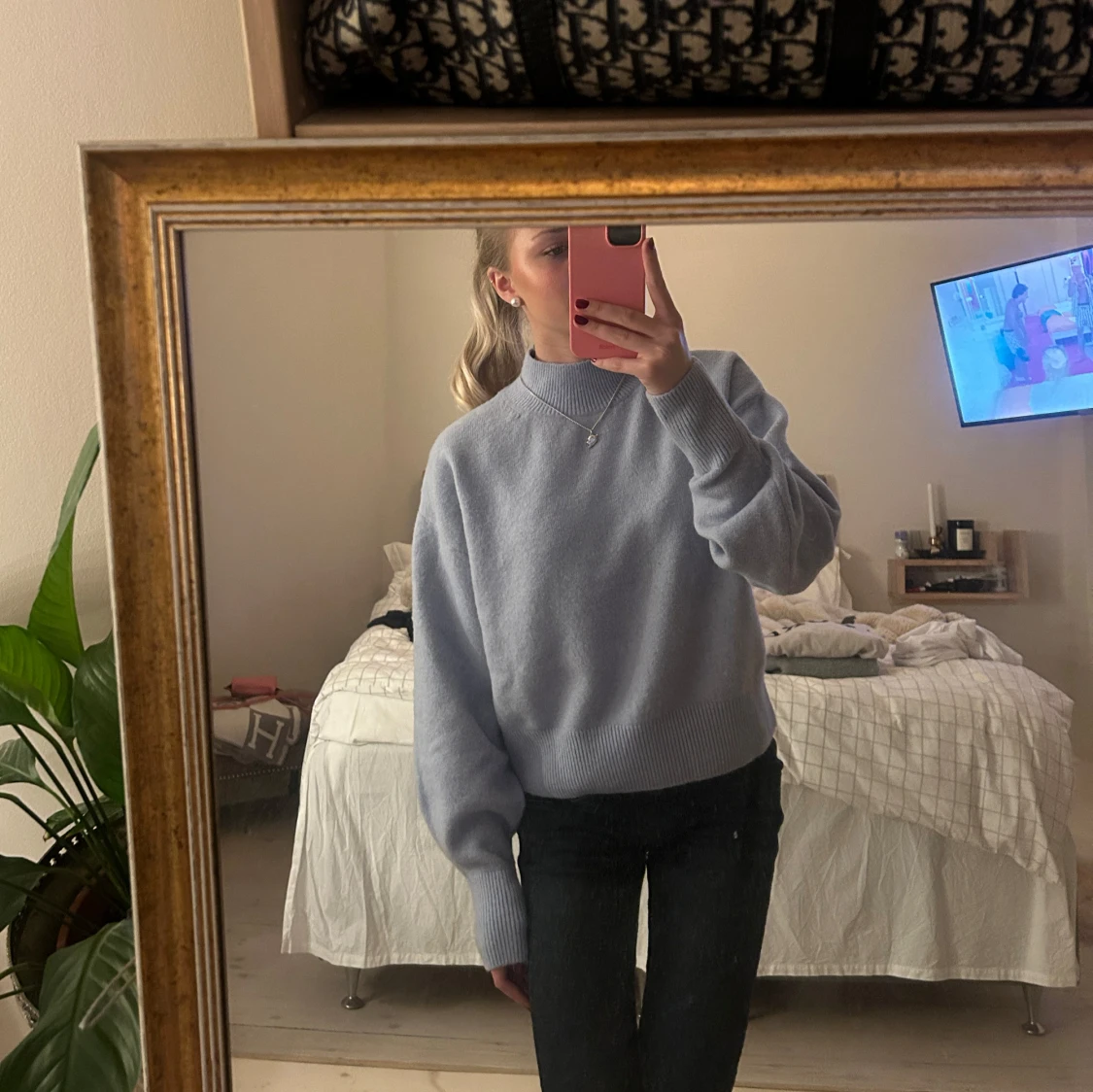 Blå polotröja🩵💙