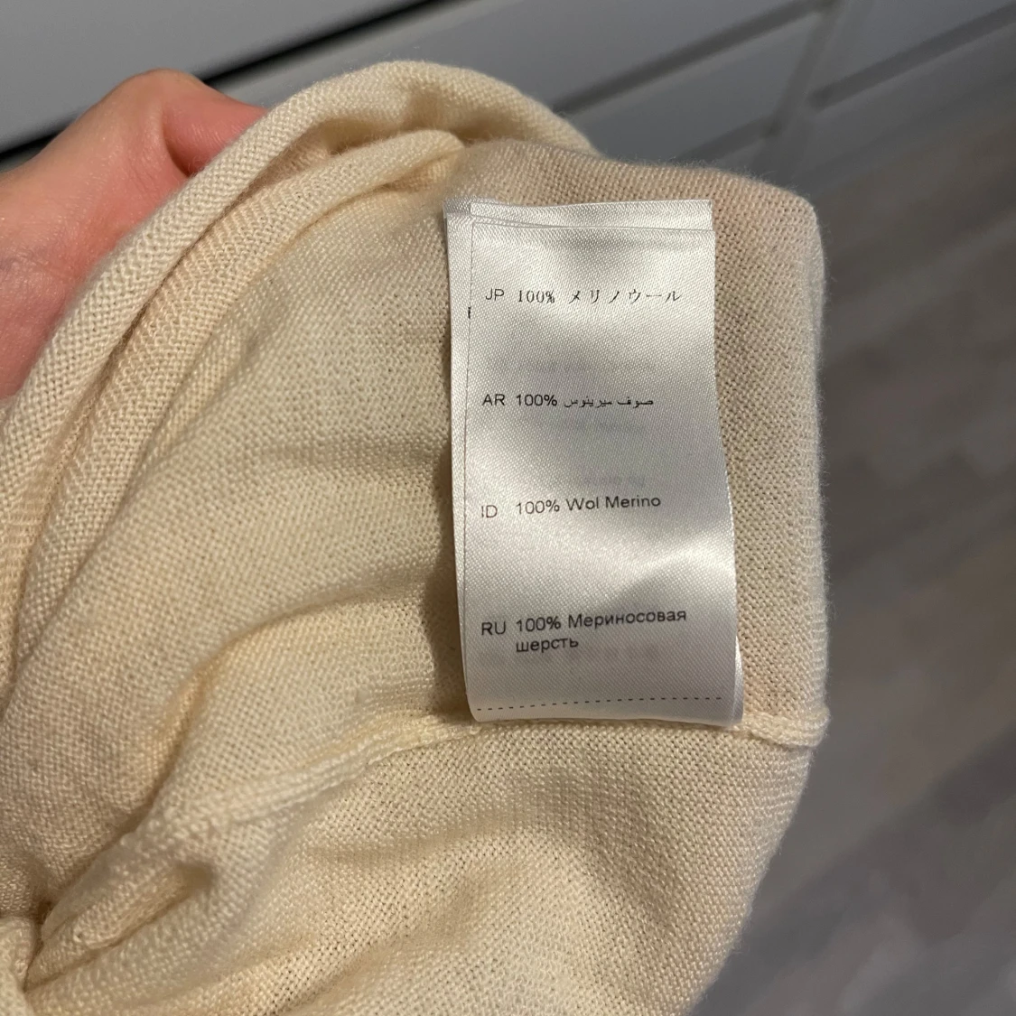 Krämfärgad tröja från Samsøe Samsøe - 4