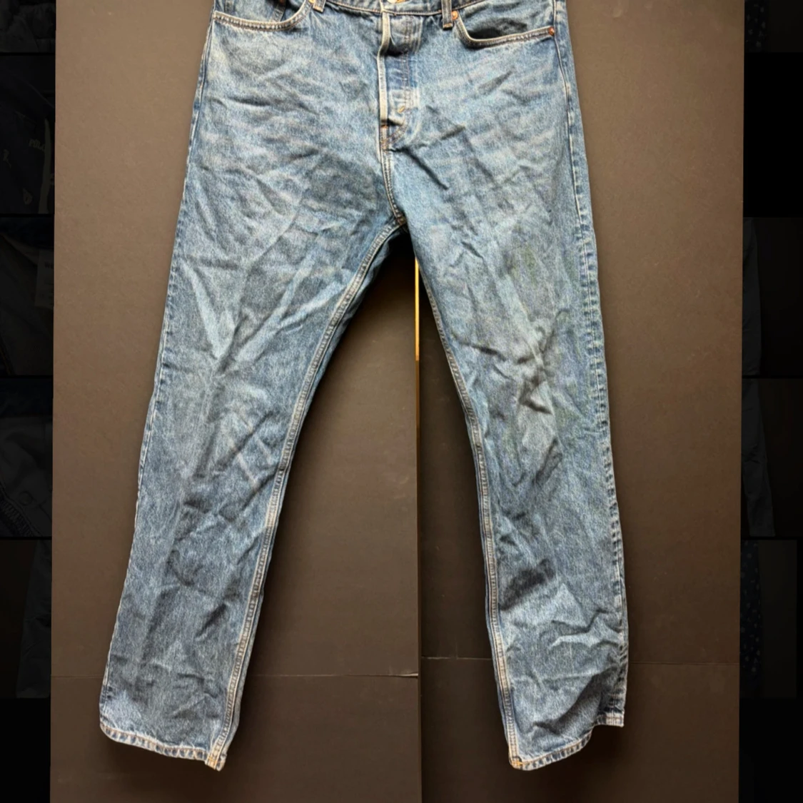 2 FÖR 1 Ljusblå och mörkblå jeans från Weekday ”space” - 3