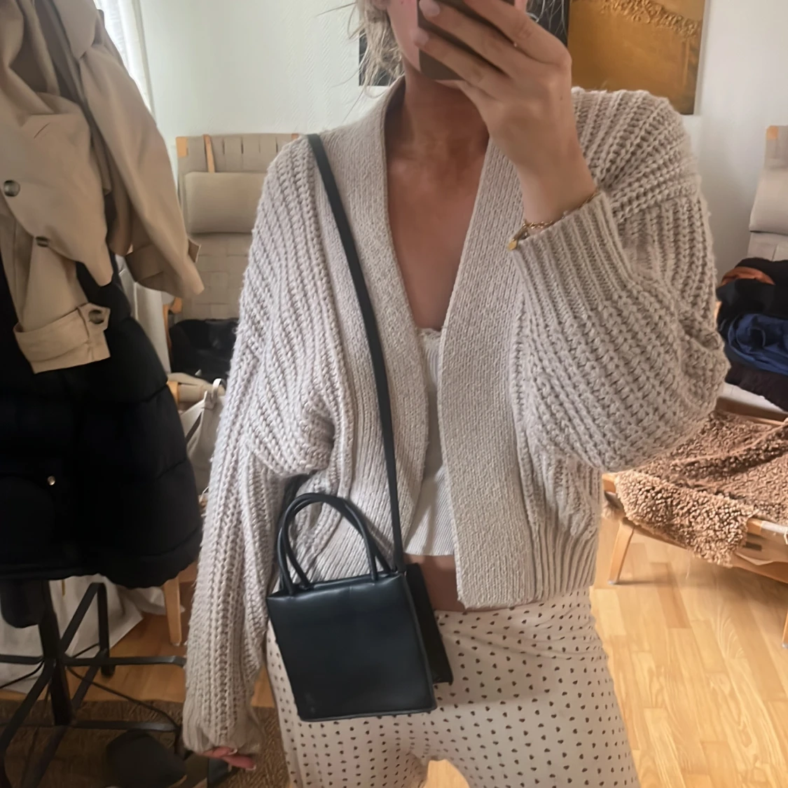 Svart axelväska från H&M