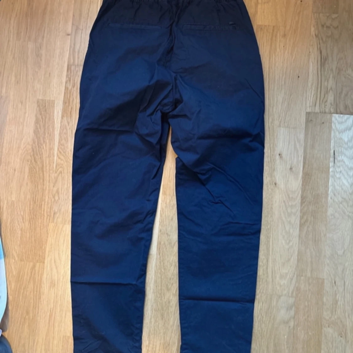 Mörkblå byxor från Massimo Dutti - 1