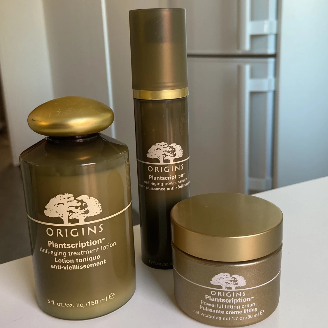 Hudvårdsset från Origins - plantscription  - 2