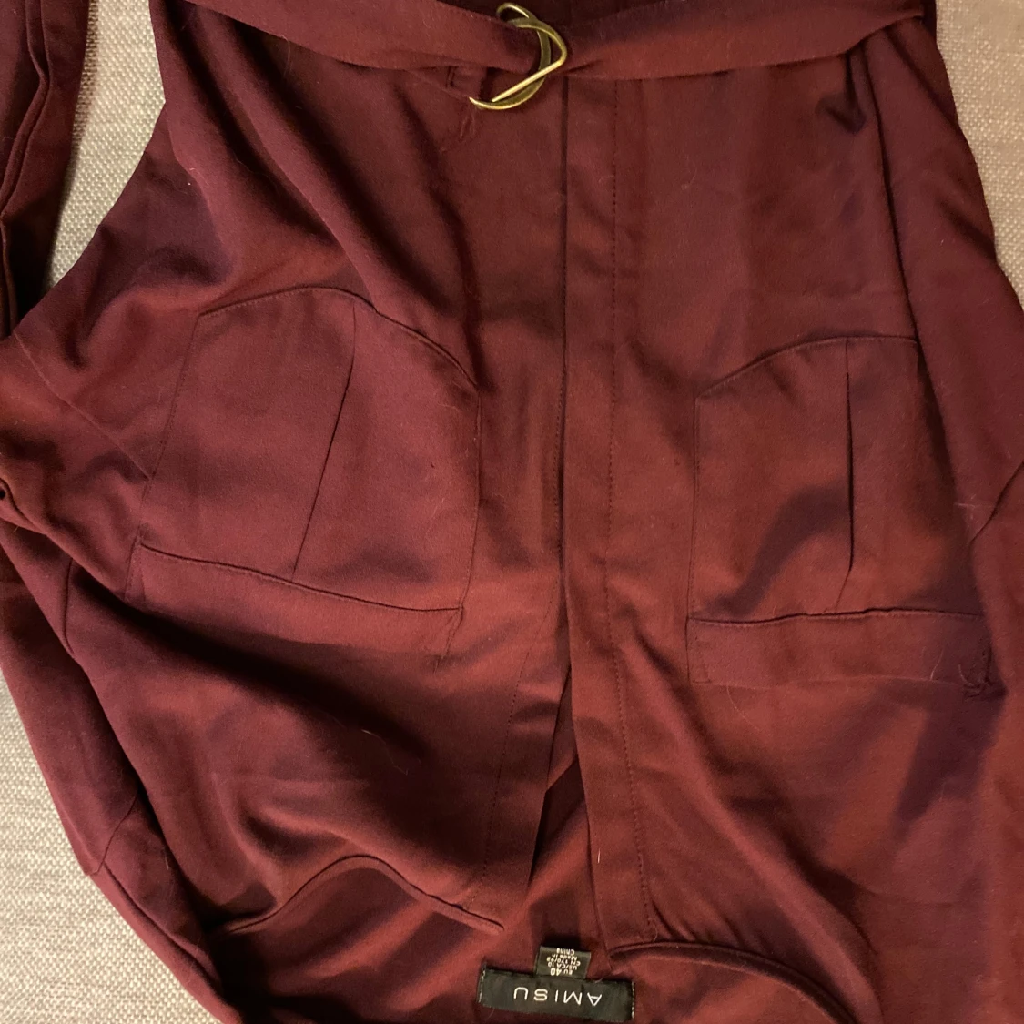 Vinröd klänning från Amisu - 91