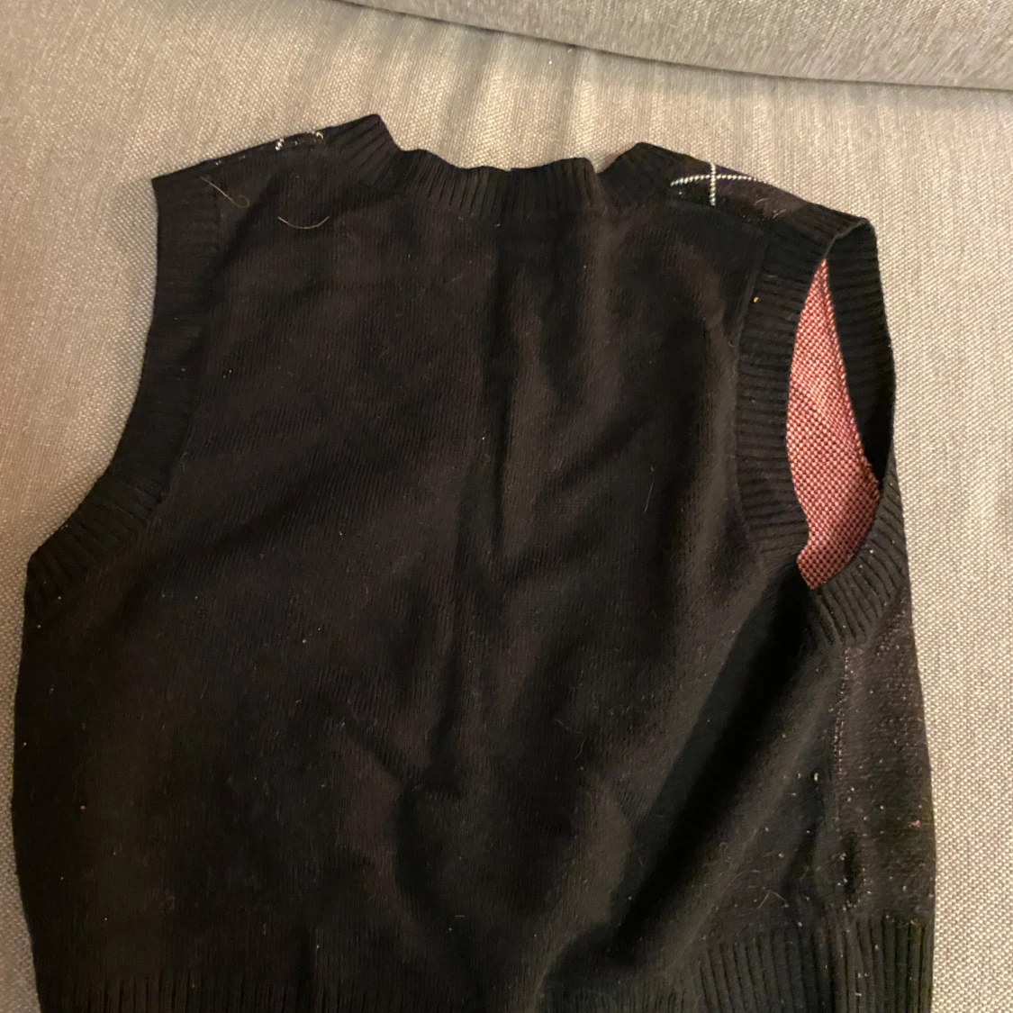  Stickade västar med argylemönster från H&M small och medium - 91