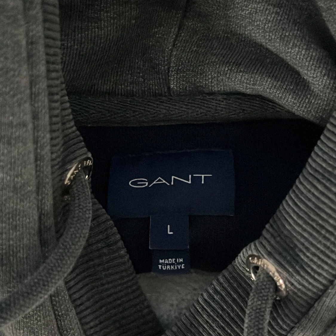 Gant hoodie L grå - 91