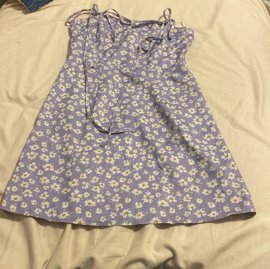 Lila blommig klänning från SHEIN