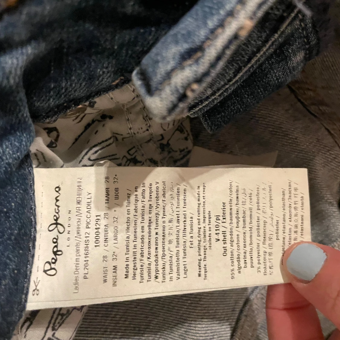 Blåa Pepe jeans - 93