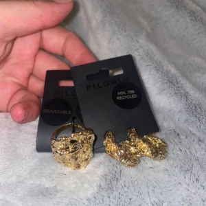 Nya smycken - Helt nya pilgrimörhängen och ring. Nypris 900 kr. Säljs tillsammans💘