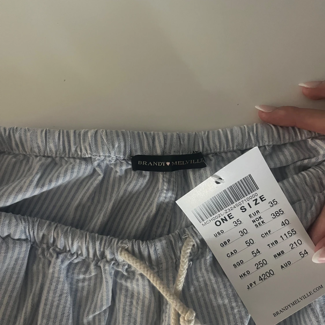 Randiga byxor från Brandy Melville