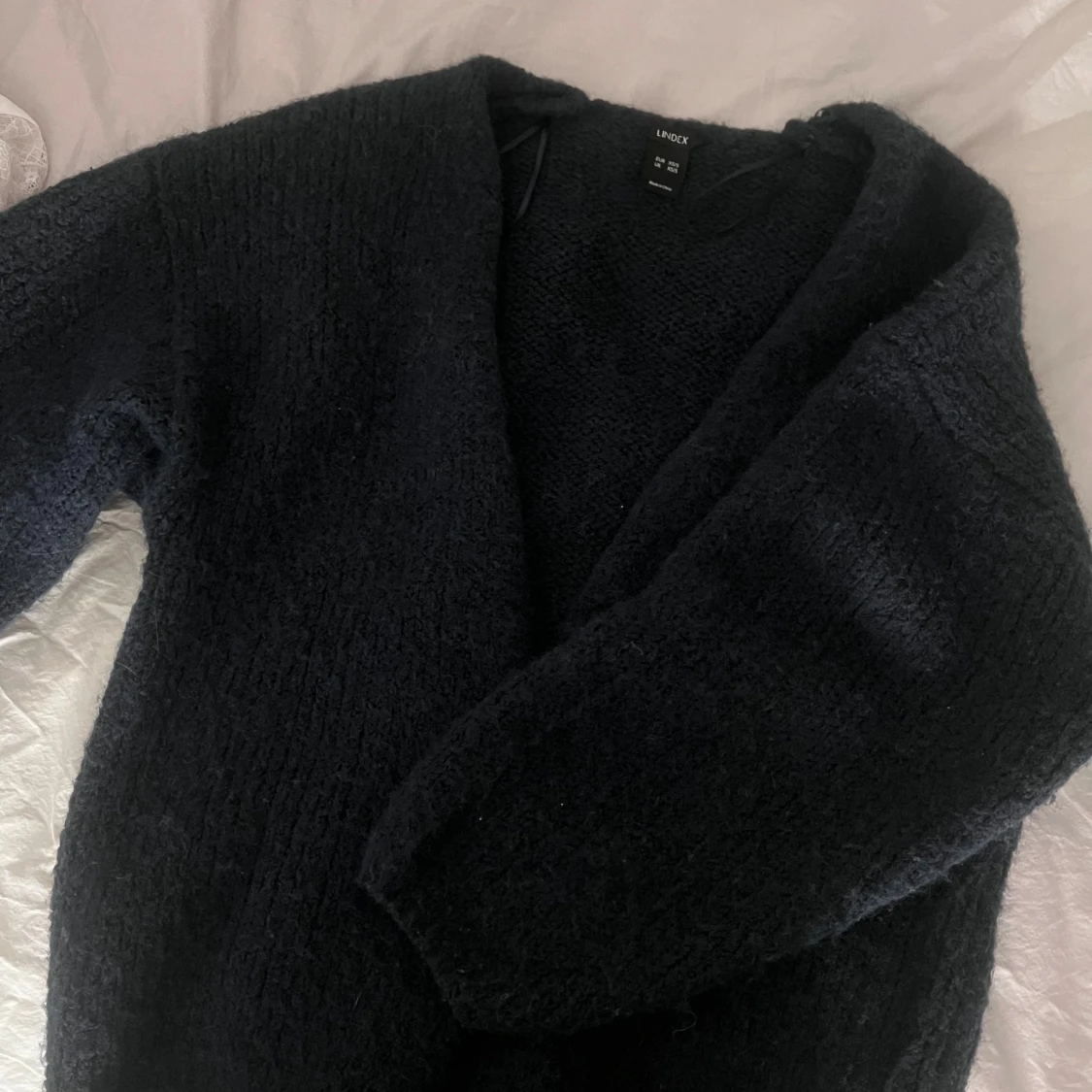 Mörkblå kofta från Lindex - 1