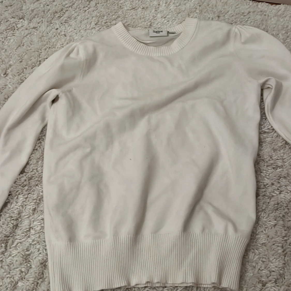 Vit tröja från Saint Tropez