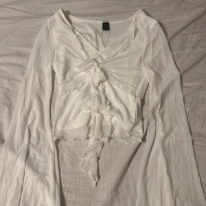 Vit transparent blus - Vit blus ifrån shein. Storlek S