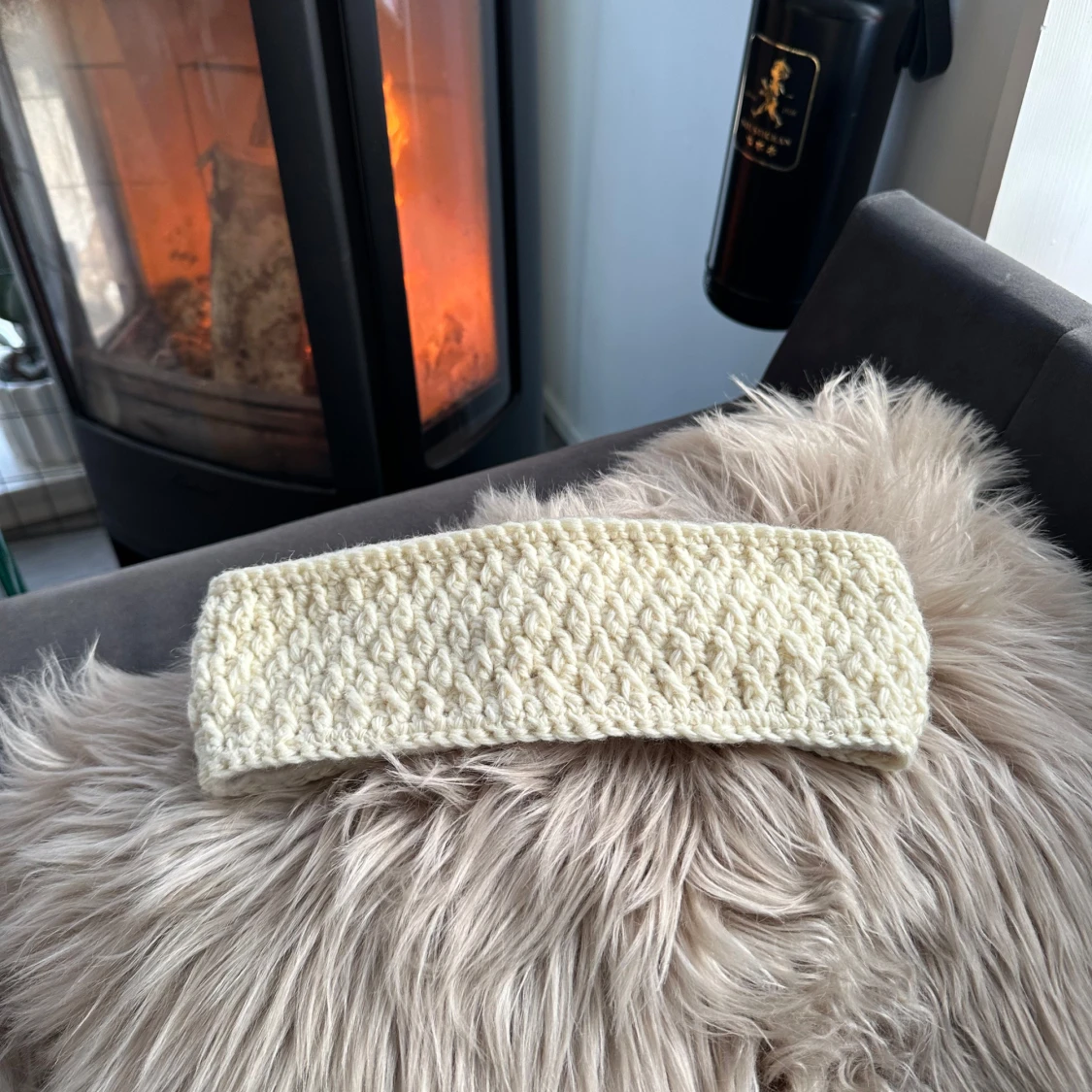 Virkade handgjorda pannband i valfri färg - 93