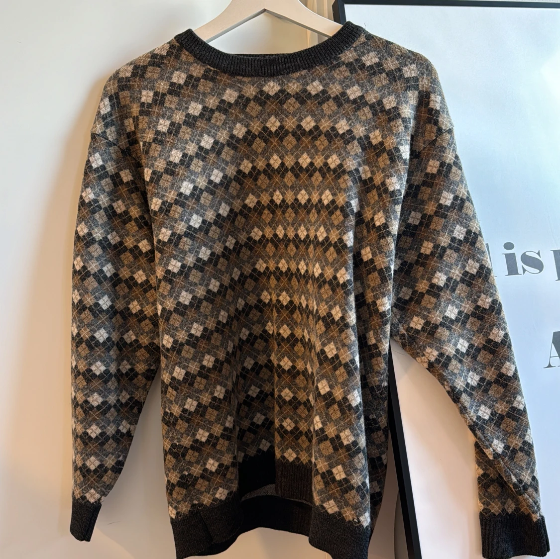 Rutig tröja från Marks & Spencer - 90