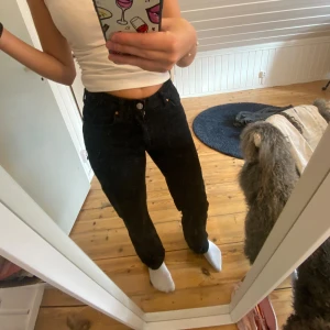 low wast jeans  - nästan aldrig använda. storlek w24 lenght32. passar mig som har 32/34 modellen low straight.  pris går att diskutera  nypris:699 