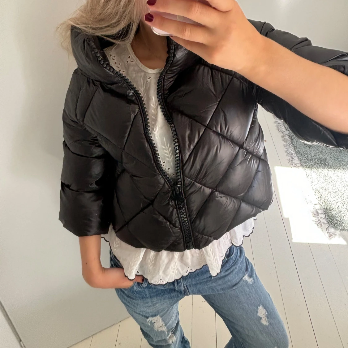 Trekvartsärmad jacka - 91