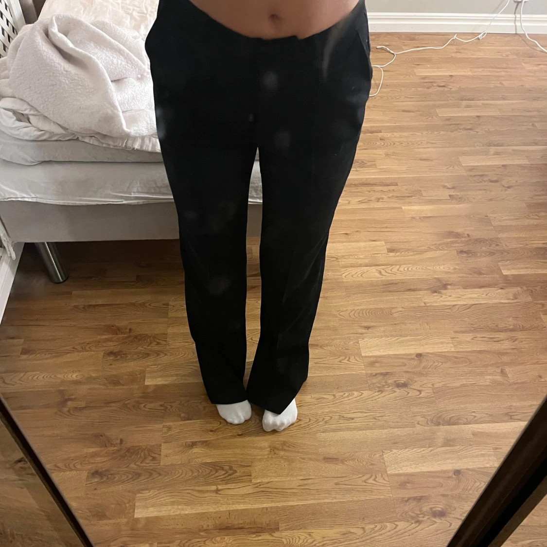 Svarta kostymbyxor  - 91