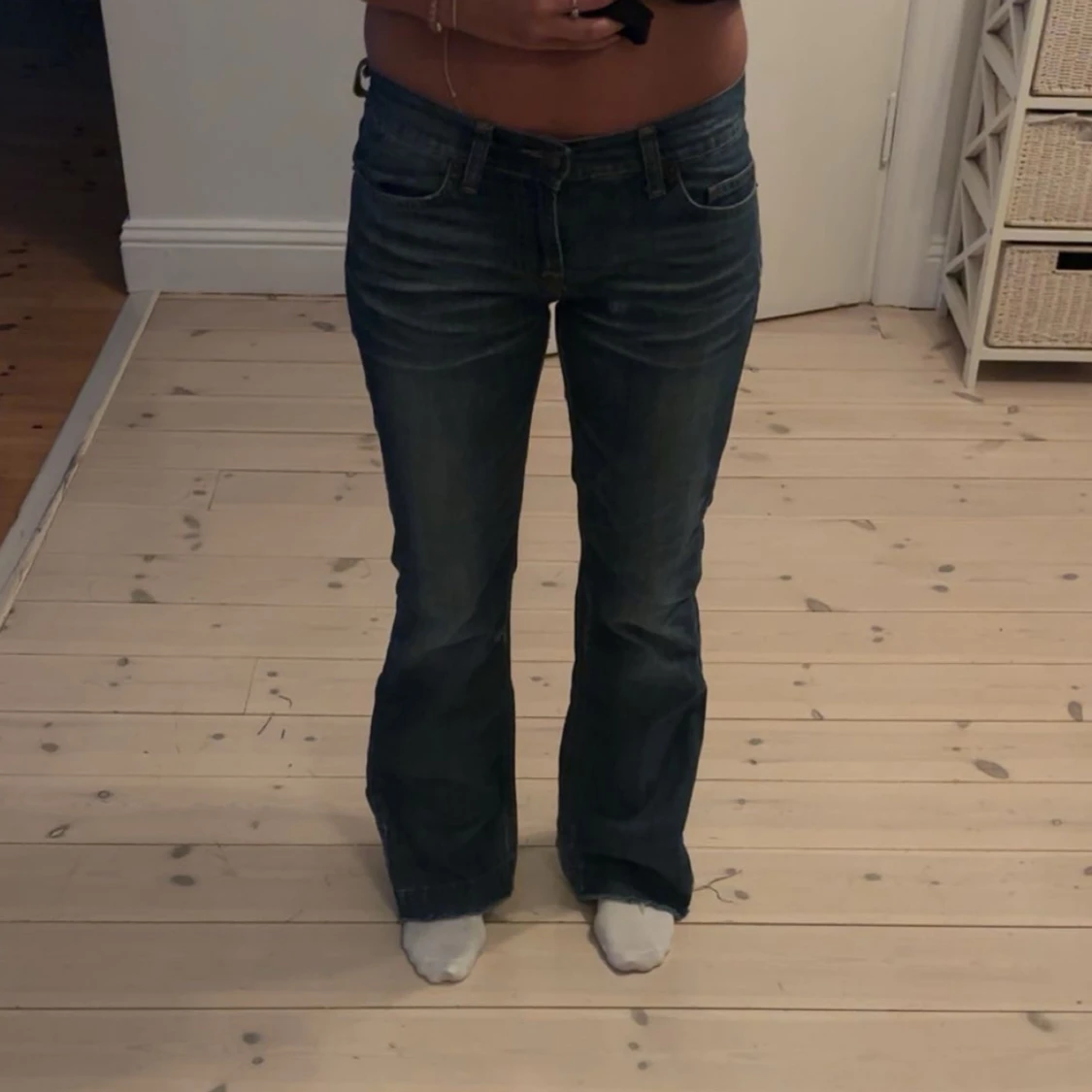 Lågmidjade jeans  - 90