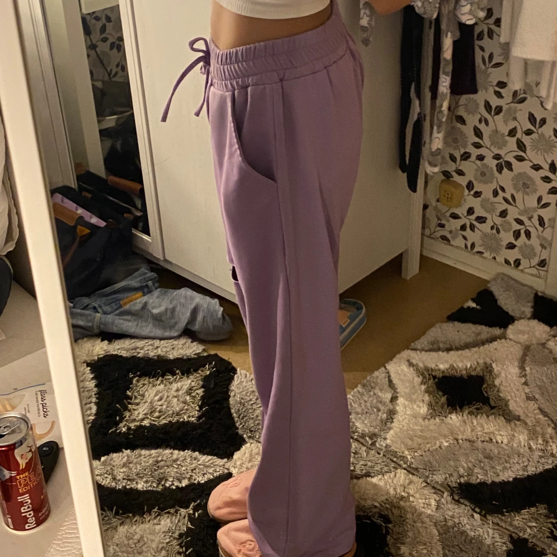 Lila mjukisbyxor - 90