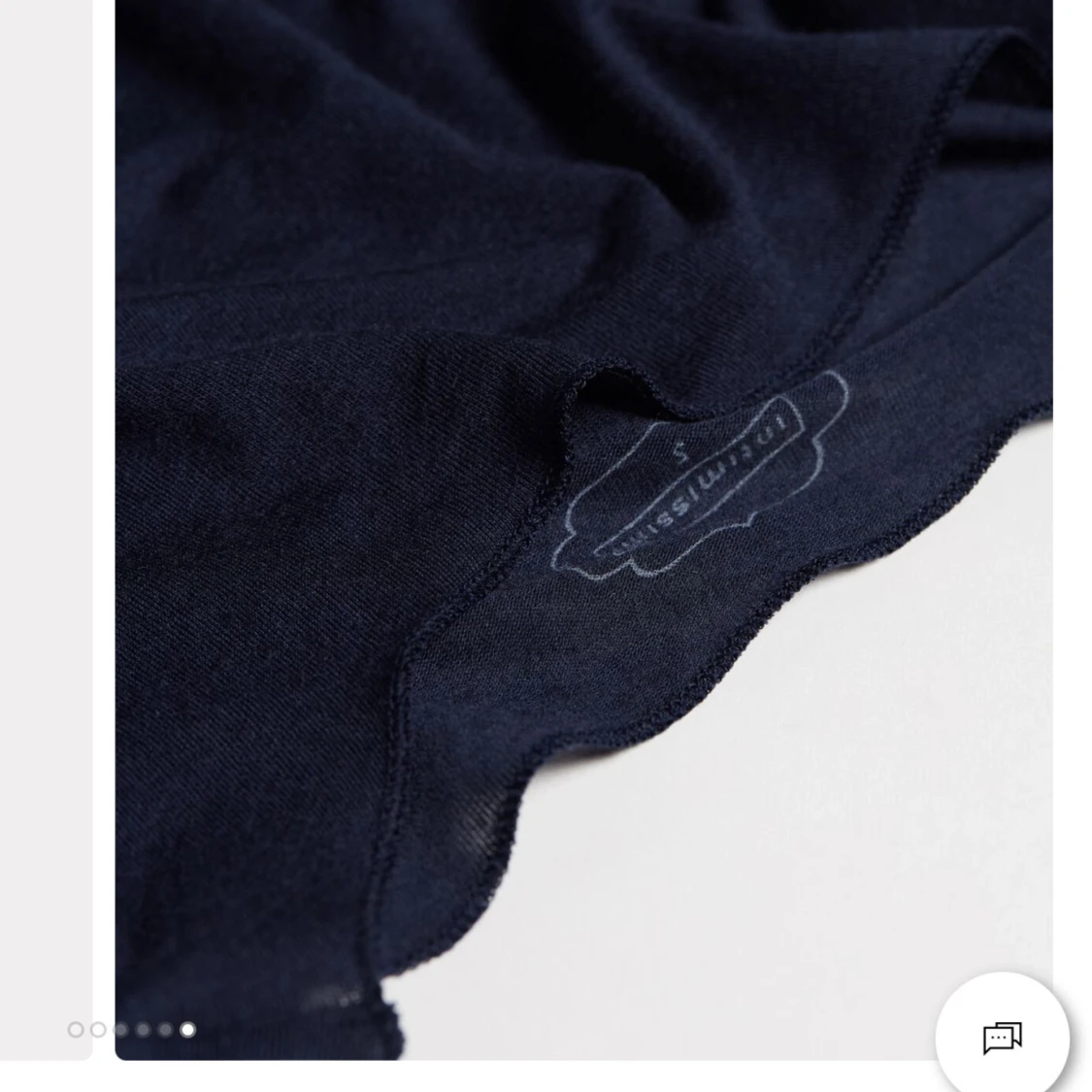 Mörkblå intmissmi tröja  - 90