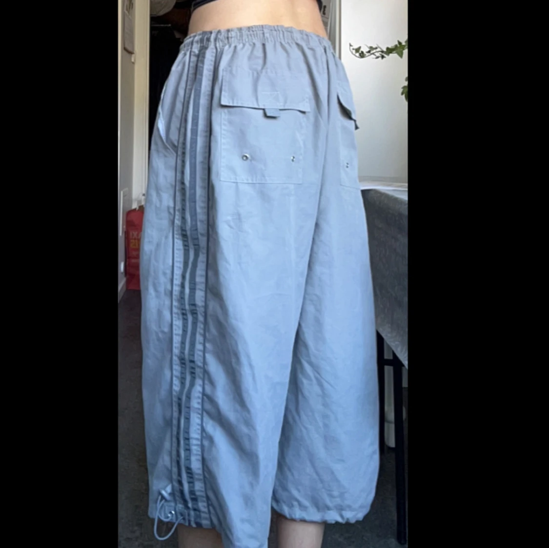 Adidas grå vintage byxor  - 92