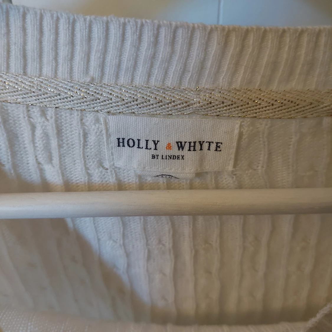 Kabelstickad tröja - 90