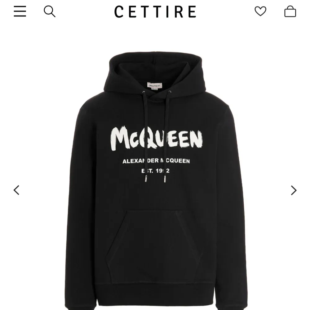 SÖKER EN ALEXANDER MCQUEEN HOODIE I STORLEK L. Hoodies.