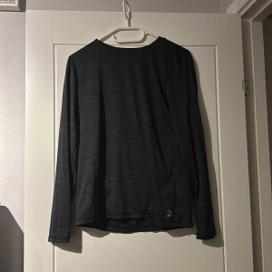 Långärmad träningströja (soc) - Säljer denna långärmade träningströja då den är för liten. Skicket är väldigt bra. Färgen är grå/svart. Hör av dig vid frågor! Pris kan diskuteras vid snabb affär😊