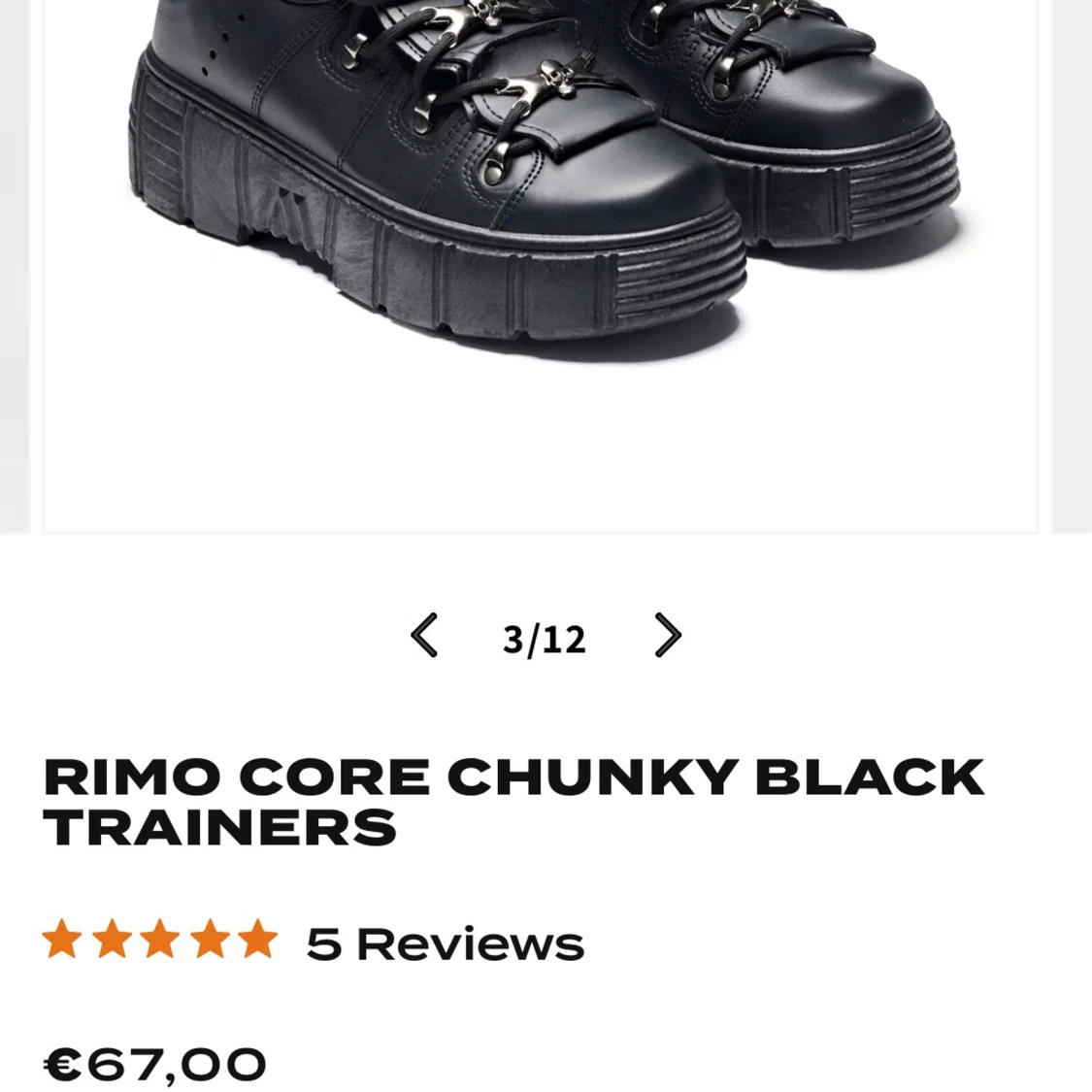 Svarta boots med dödskalle-detaljer - 93