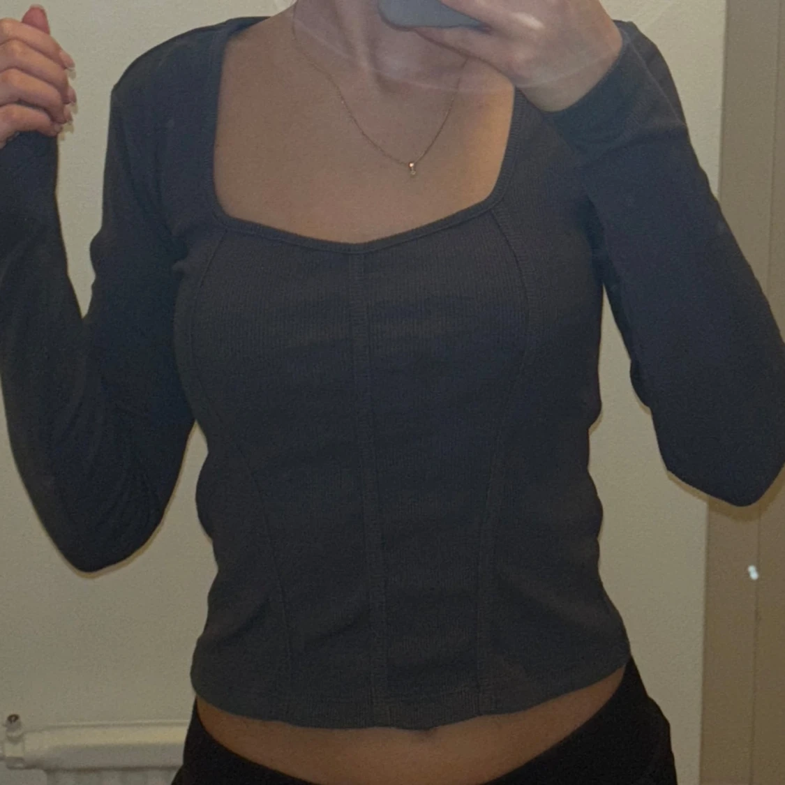 Nelly långärmad topp  - 90