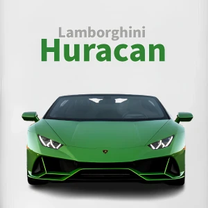 Lamborghini Huracan Poster - En snygg om modern Lamborghini Huracan poster